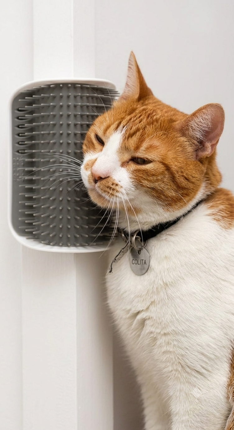 Esquinero Automasajeador para Gatos